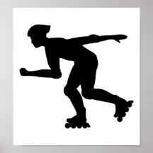 Inline skating posters