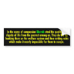 inNameOfCompassion Bumper Stickers