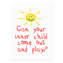 Inner Child Fun Card business cards