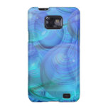 Inner Flow VI – Aqua & Azure Galaxy Galaxy S2 Cover