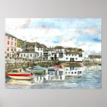 'Inner Harbour, Falmouth' Poster posters