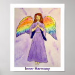 Inner Harmony Angel Poster