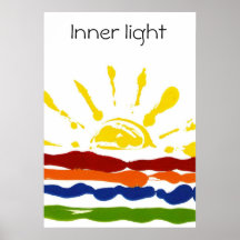 Inner Iight Quaker Poster