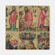 Inner left wing of the High Altar Fridge Magnets