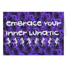 Inner Lunatic Greeting Cards