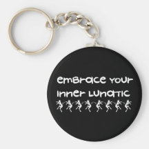 Inner Lunatic Key Chains