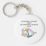 inner peace joke key chain