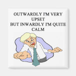 inner peace joke refrigerator magnets