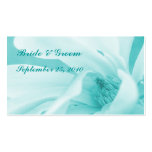Innocence 3: Aqua wedding or party favour card business cards
