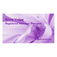 Innocence 4: Purple business card
