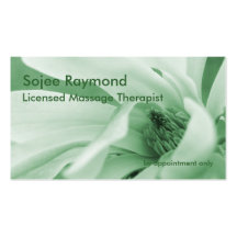 Innocence 8: Antique Green business card