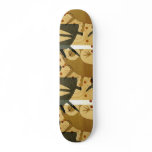 Innocence in Extremis Brown Grunge Skateboard Dec