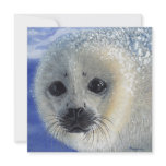 Innocence Seal Baby invitation card