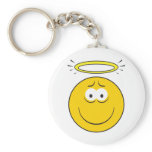Innocent Angel  Smiley Face keychains