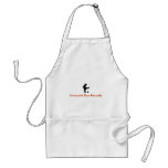 Innocent Boy Records Apron (w/ writing)