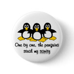 Insanity Penguins Button
