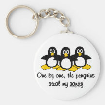 Insanity Penguins Key Chain