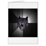 Insanity Wolf Advice Animal Meme Card