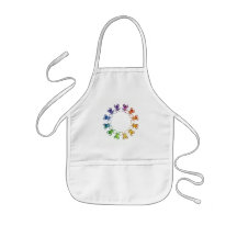 "Insect Colour Wheel" Sagra femorata Bug Watercolo Apron