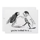 Insects Dancing Birthday Party Invitation