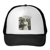 Insert Catheter Inflate Balloon or..... Trucker Hat