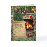 Insert your text on the scroll greeting card