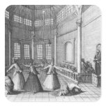 Inside a Turkish Mosque, illustration stickers