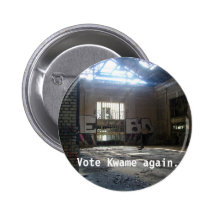 inside-michigan-central-station-main-area, Vote... Pinback Button