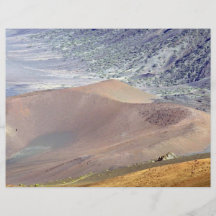 Inside of Haleakala Crater, Maui, Hawaii, U.S.A. Personalized Flyer