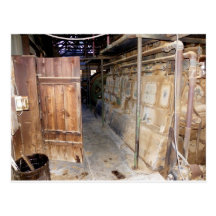 Inside Steel Structure on Vulture Mine Walk Post Card