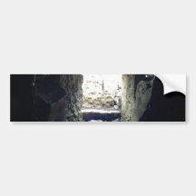 Inside The Carrowkeel Tombs Ireland Bumper Sticker