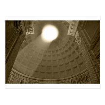 Inside the Pantheon, Rome Postcard