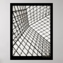 Inside The Pyramid of Louvre - poster posters