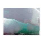 Inside view of a melting ice berg postcards