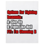 Insomnia Fighting Options flyers