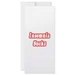 Insomnia Sucks Rack Card Design