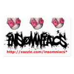 insomniacs profile-card business cards