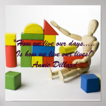 Inspiration:  Annie Dillard Print