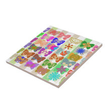 Inspiration from Colourful Lives of Butterflies Tile
