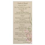 Inspiration Menu Card rack cards