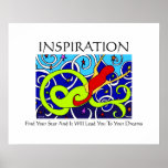 Inspiration Mermaid Poster posters