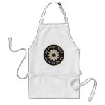 Inspirational 3 Word Quotes ~Be Here Now~ aprons