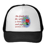 Inspirational bible quote designs hat