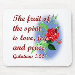 Inspirational bible quote designs mousepad