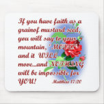Inspirational Bible Quotes Mouse Pad