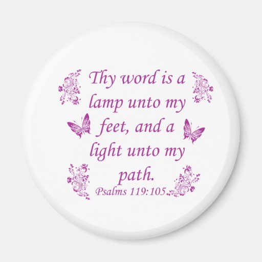 Inspirational Bible sayings Fridge Magnet