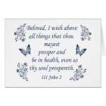 Inspirational Bible verses Card