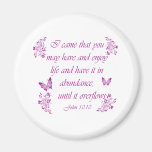 Inspirational Bible Verses Fridge Magnet