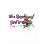 Inspirational Bible Verses Post Card