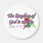 Inspirational Bible Verses Refrigerator Magnet